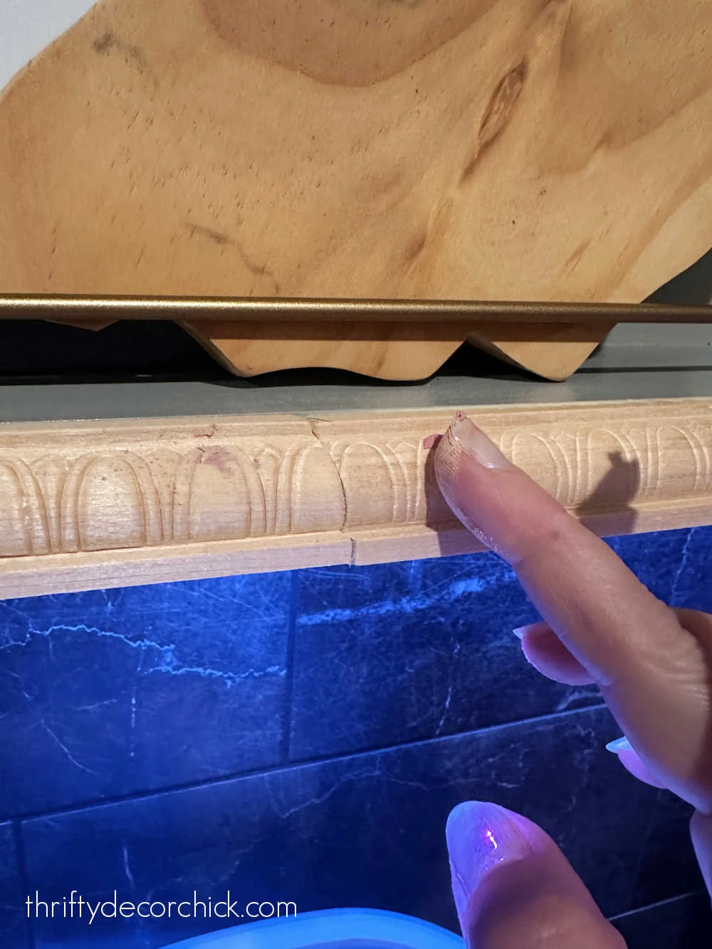 filling nail holes in wood